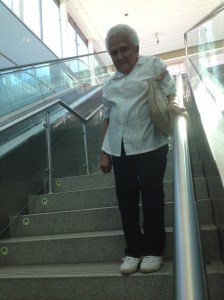 Bajando al metro de Panamá - Plaza 5 de mayo